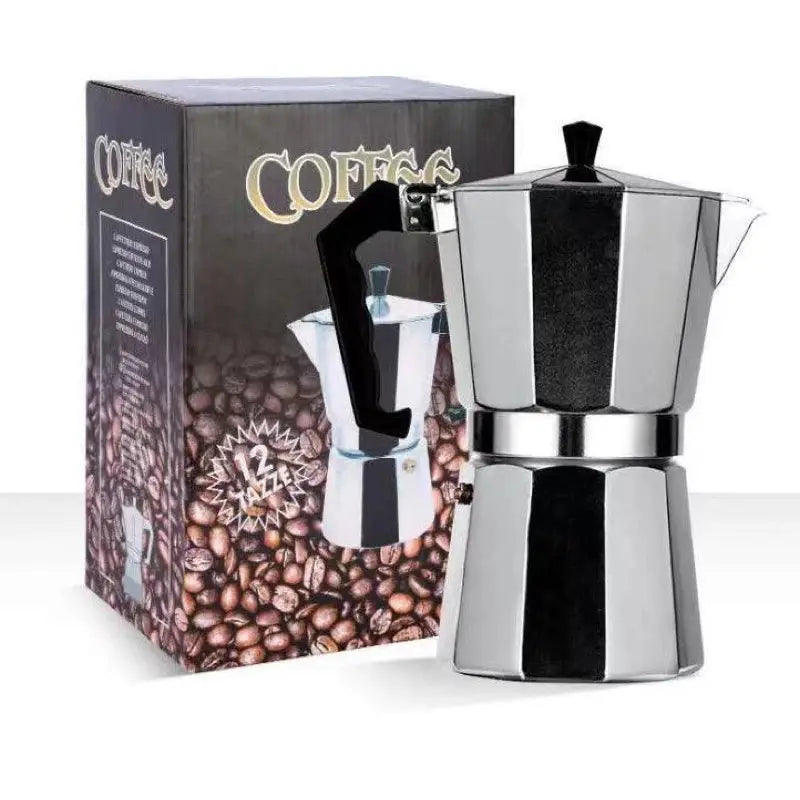 Cafeteira Italiana Moka Alumínio 3/6/9/12 Xícaras de Café Puro