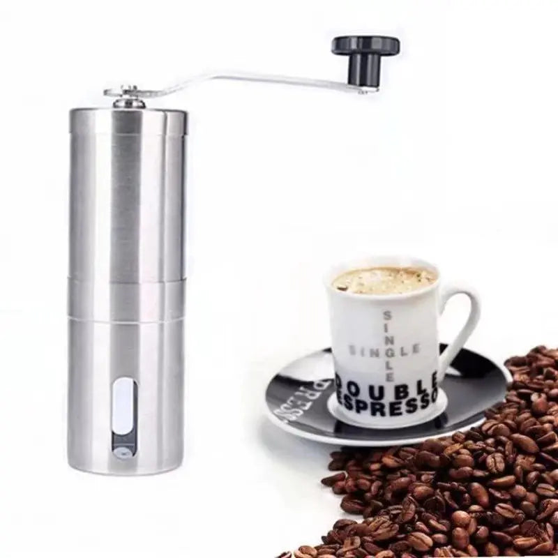 Moedor De Café Inox com visor e Ajuste De Granulometria