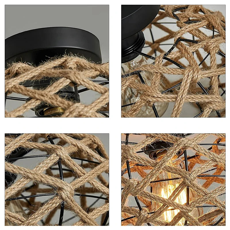 Lustre de Cânhamo Sisal Espanhol - eKoloja