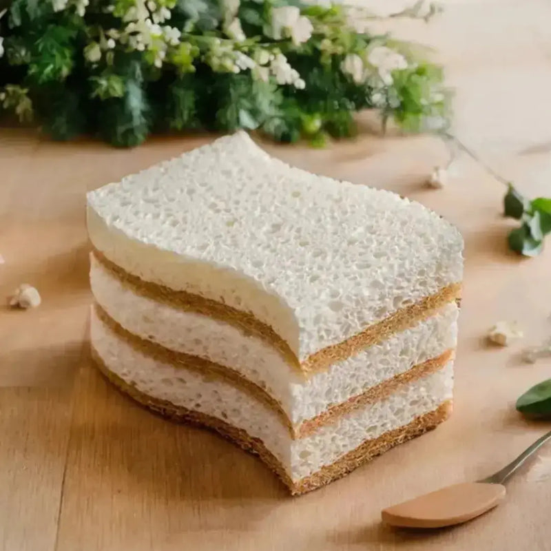 18 Esponjas de Cozinha Natural e Ecológica (dura 18 meses)