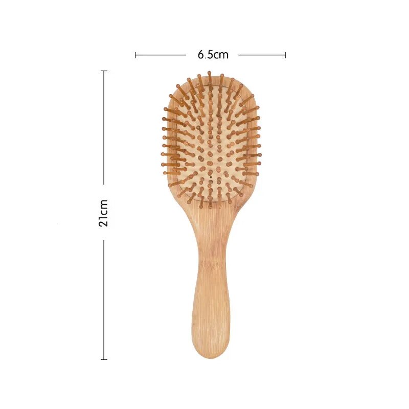 eKoHairBrush - Escova de Madeira Saudável de Bambu - eKoloja