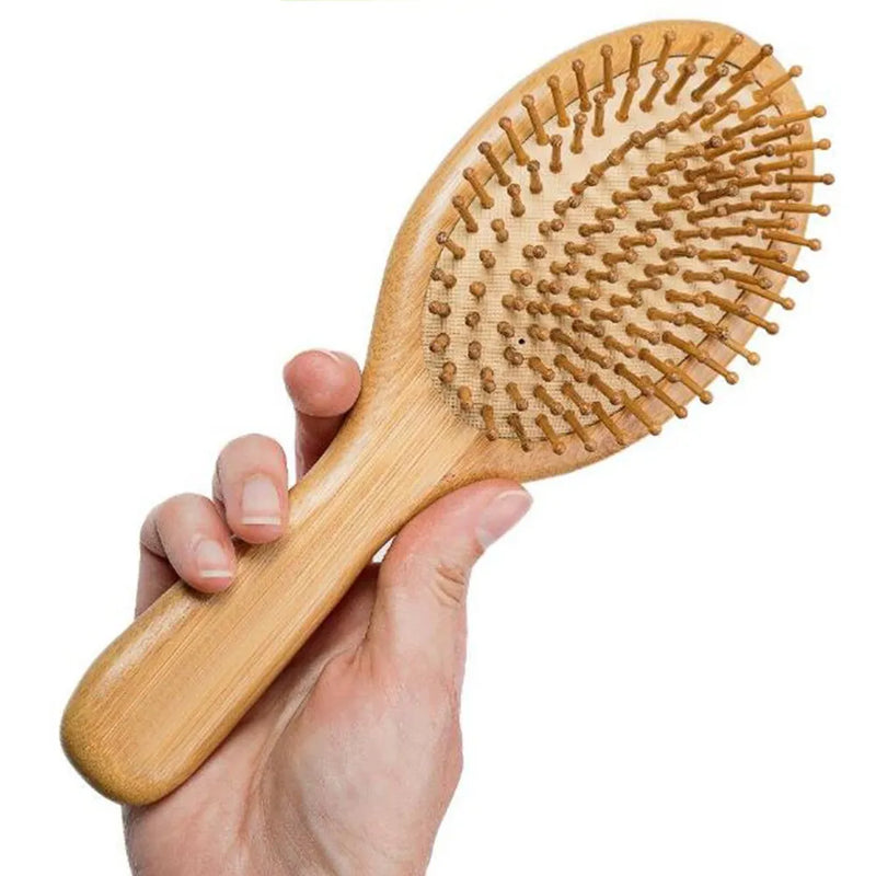 eKoHairBrush - Escova de Madeira Saudável de Bambu - eKoloja