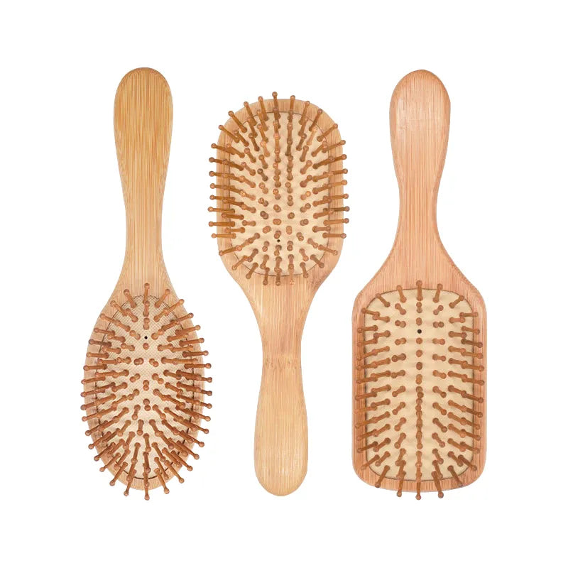 eKoHairBrush - Escova de Madeira Saudável de Bambu - eKoloja