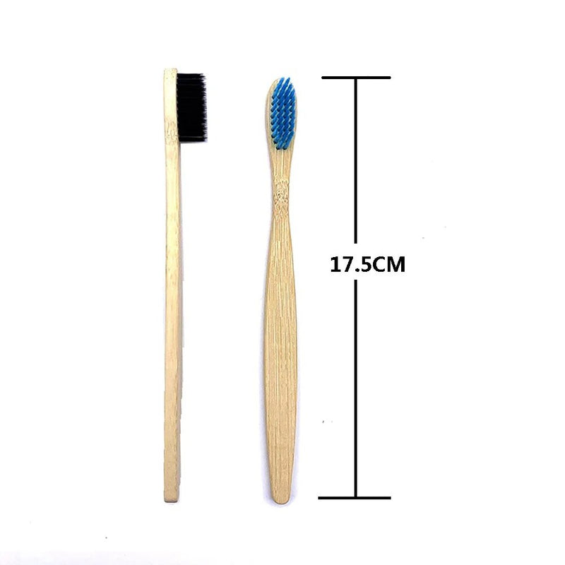 Escova de Dentes de Bambu com Cerdas Macias (Kit 36pcs) - eKoloja