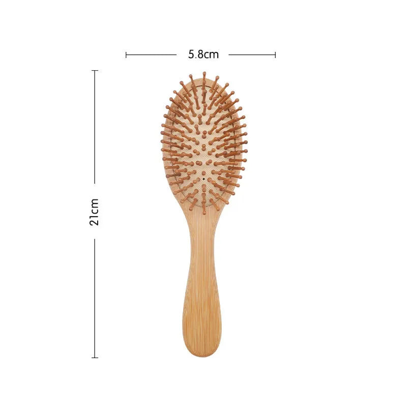 eKoHairBrush - Escova de Madeira Saudável de Bambu - eKoloja