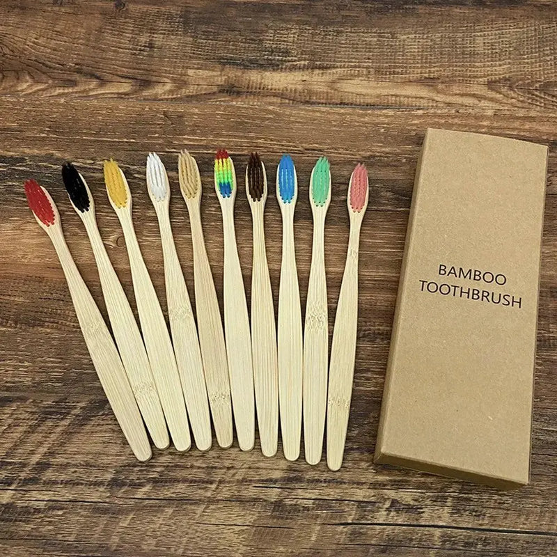 Escova de Dentes de Bambu