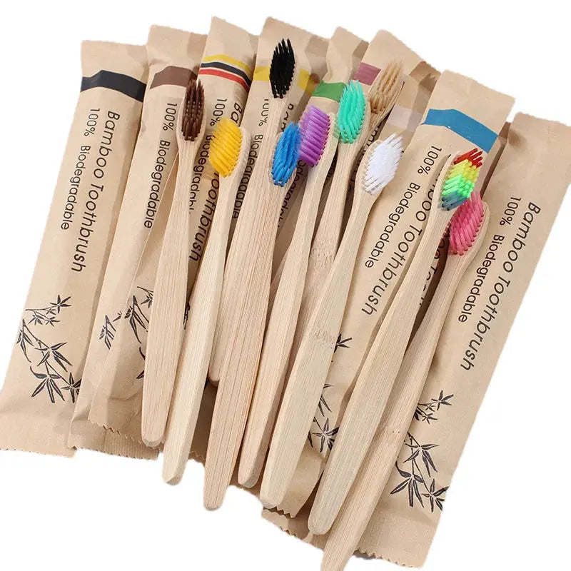 Escovas de Dentes de Bambu Personalizadas | 100 - 3000 UN