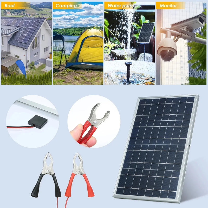 Kit Painel Solar 12V (300W - 600W) - eKoloja