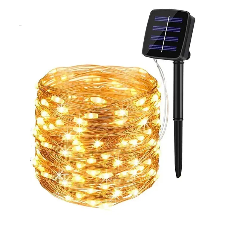 Cordão de Luz Solar para Jardim