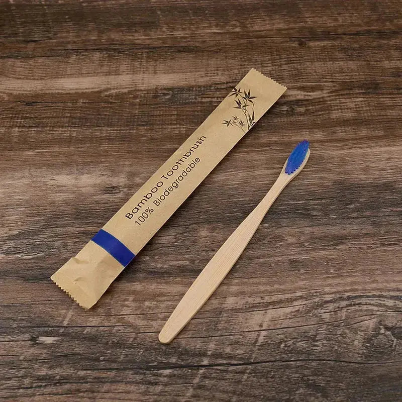 Kit 20 Escova de Dentes de Bambu – Cerdas Macias