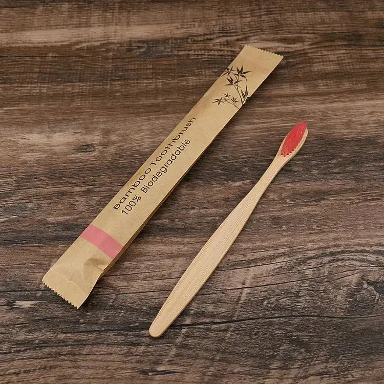 Kit 20 Escova de Dentes de Bambu – Cerdas Macias