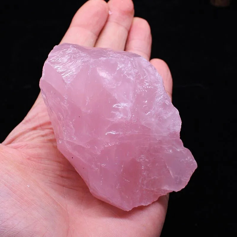 Pedra Natural (Quartzo Rosa) (1pc)