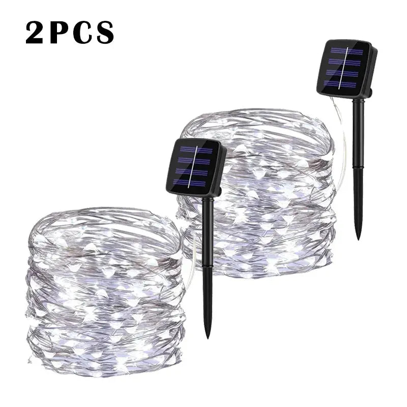 Cordão de Luz Solar para Jardim