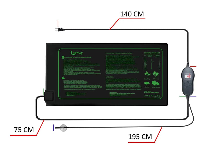 eKoMat - Tapete Térmico Ecológico para Germinação 220v - eKoloja