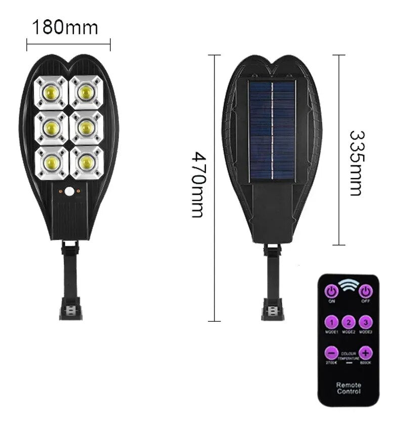 Lâmpada Solar para Ruas Externas - eKoloja