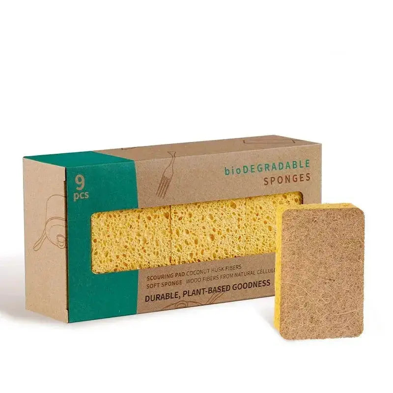 18 Esponjas de Cozinha Natural e Ecológica (dura 18 meses)