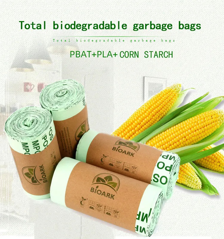 Sacolas De Lixo Biodegradáveis De Amido De Milho