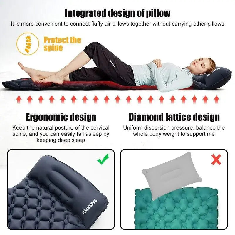 eKoRest AirMat: Seu Conforto no Acampamento ao Ar Livre - eKoloja