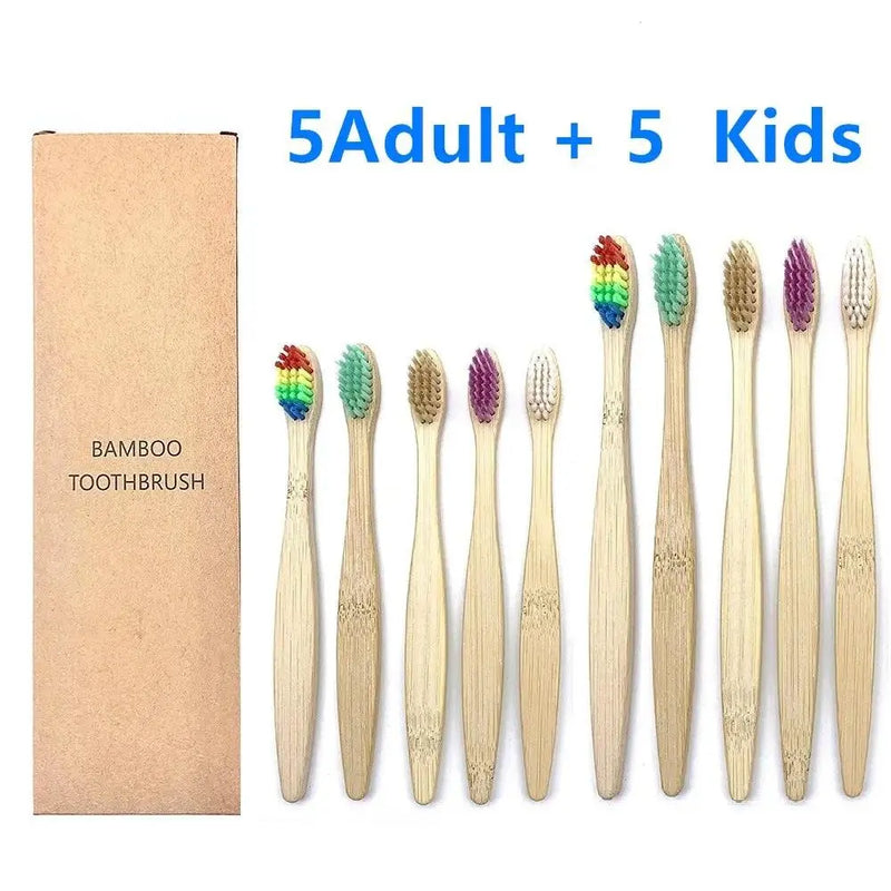 Escova de Dentes de Bambu