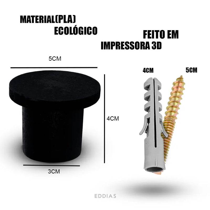 Espelho Adnet Couro Costurado Com Alça + Suporte 60cm 50cm 40cm 30cm Sala Quarto Banheiro Redondo