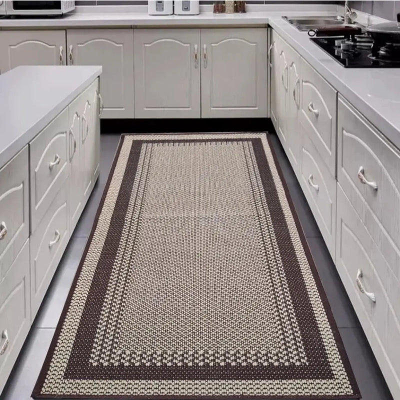 Tapete Passadeira de Cozinha Antiderrapante Sisal 1,50m x 0,50m – Estilo, Conforto e Segurança