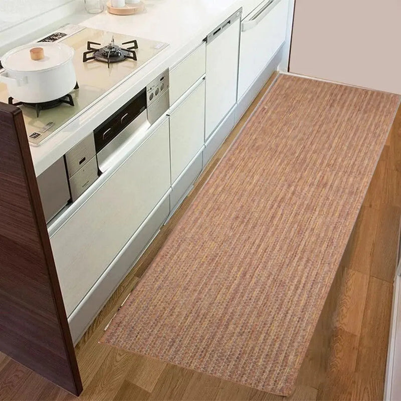 Tapete Passadeira de Cozinha Antiderrapante Sisal 1,50m x 0,50m – Estilo, Conforto e Segurança