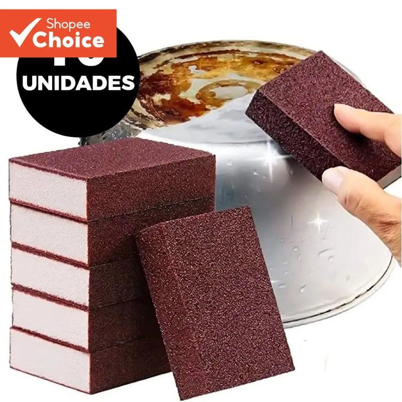 Esponja Mágica Para  Remoção De Ferrugem De Cozinha (10 Peças)
