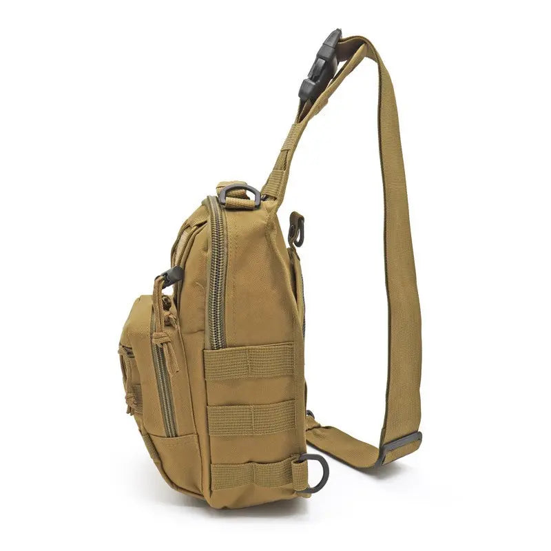 Bolsa Tática Transversal Impermeável Peito E Ombro Masculina Feminina Sling Sport