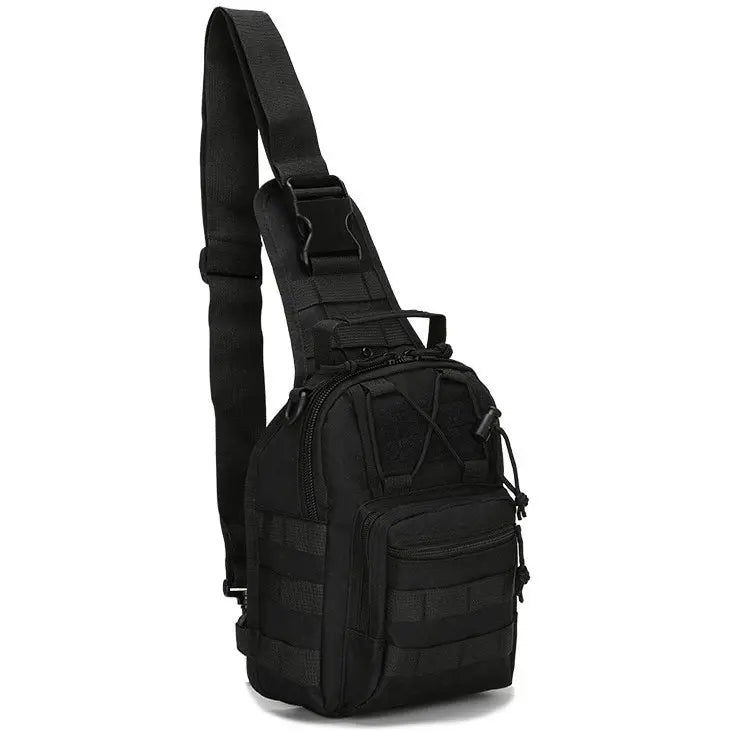 Bolsa Tática Transversal Impermeável Peito E Ombro Masculina Feminina Sling Sport