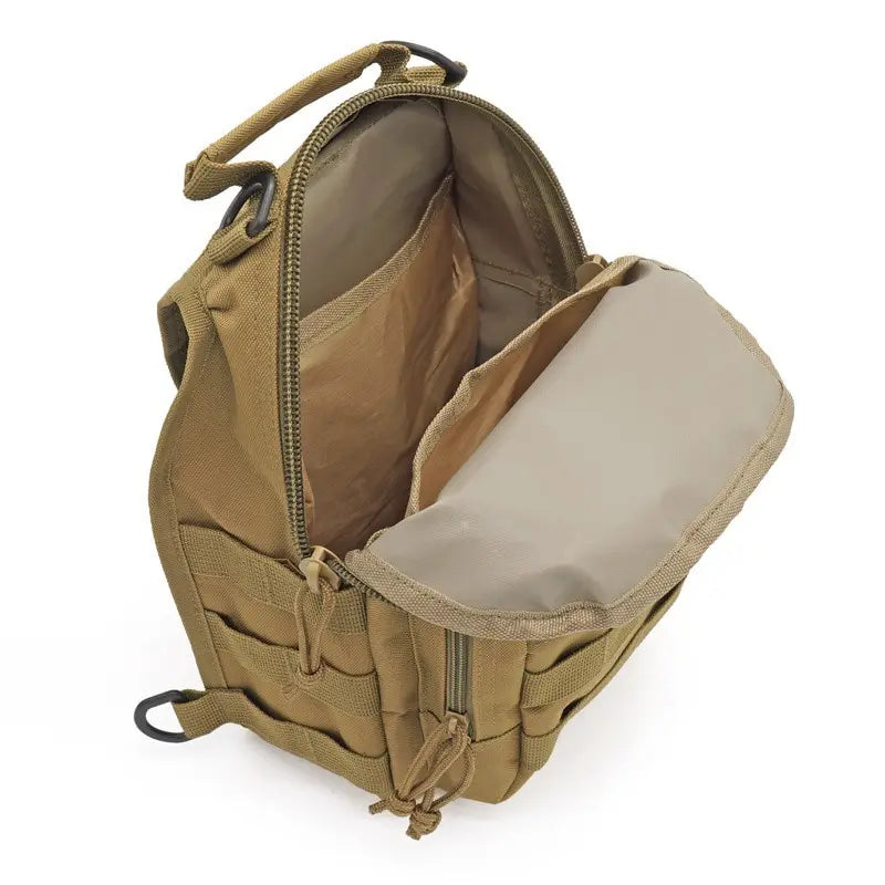 Bolsa Tática Transversal Impermeável Peito E Ombro Masculina Feminina Sling Sport