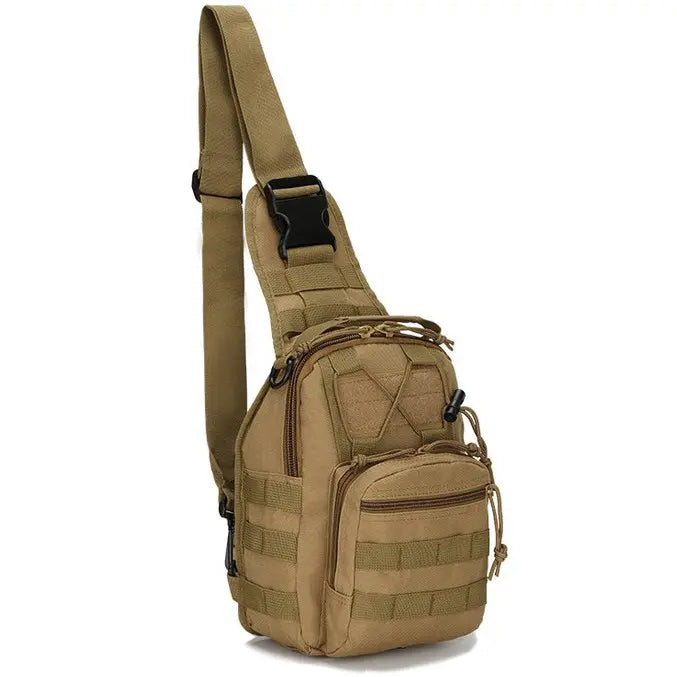 Bolsa Tática Transversal Impermeável Peito E Ombro Masculina Feminina Sling Sport
