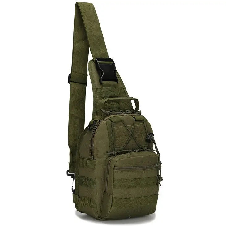 Bolsa Tática Transversal Impermeável Peito E Ombro Masculina Feminina Sling Sport