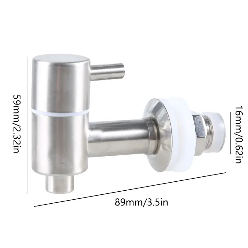 Torneira Para Filtro de Barro e Barril (Aço Inoxidável)