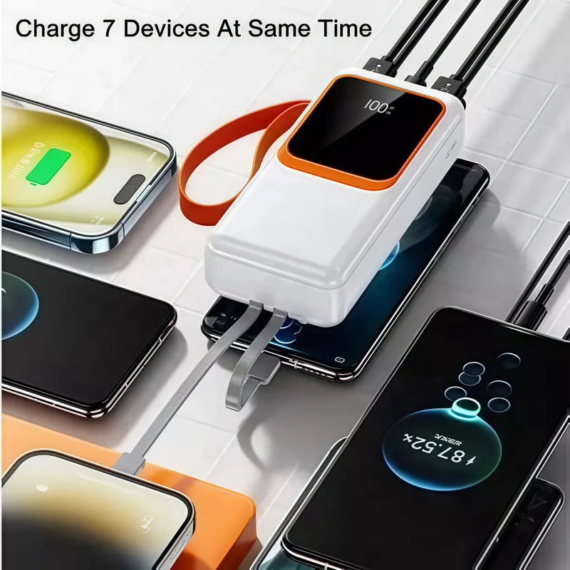 Carregador Portátil Bateria Power Bank 80000mah / 50000mah Turbo 22.5W