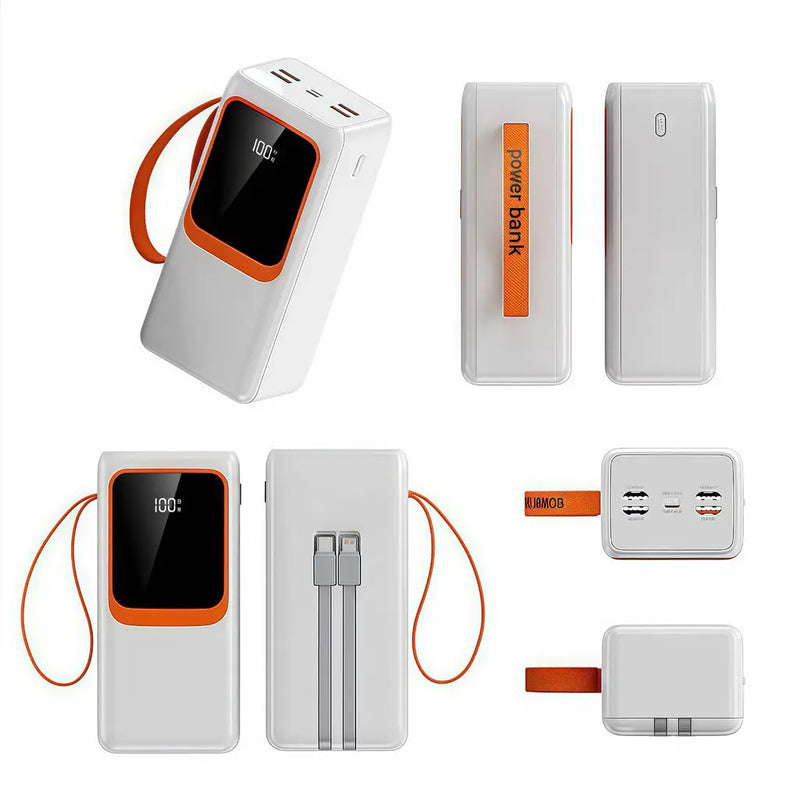 Carregador Portátil Bateria Power Bank 80000mah / 50000mah Turbo 22.5W