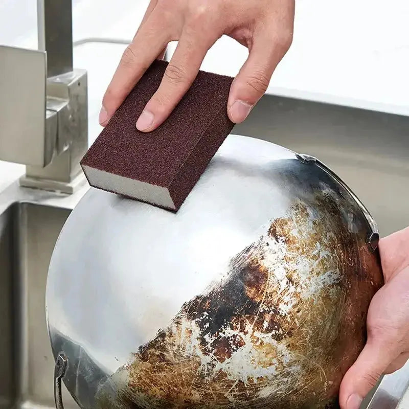 Esponja Para Lavar Louça , Esfregão De Carboneto De Silício , 10 Peças , Remoção De Ferrugem De Cozinha , Escova De Limp